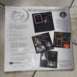 Creative Memories Black Picture Frame Accents